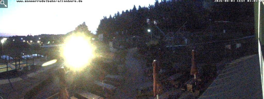 Archiv Foto Altenberg: Webcam Sommerrodelbahn