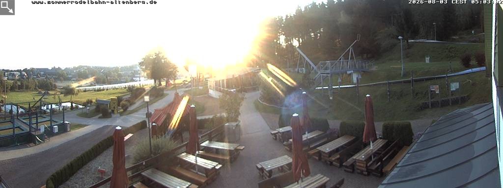 Archiv Foto Altenberg: Webcam Sommerrodelbahn