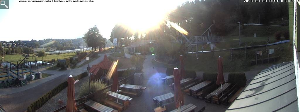 Archiv Foto Altenberg: Webcam Sommerrodelbahn