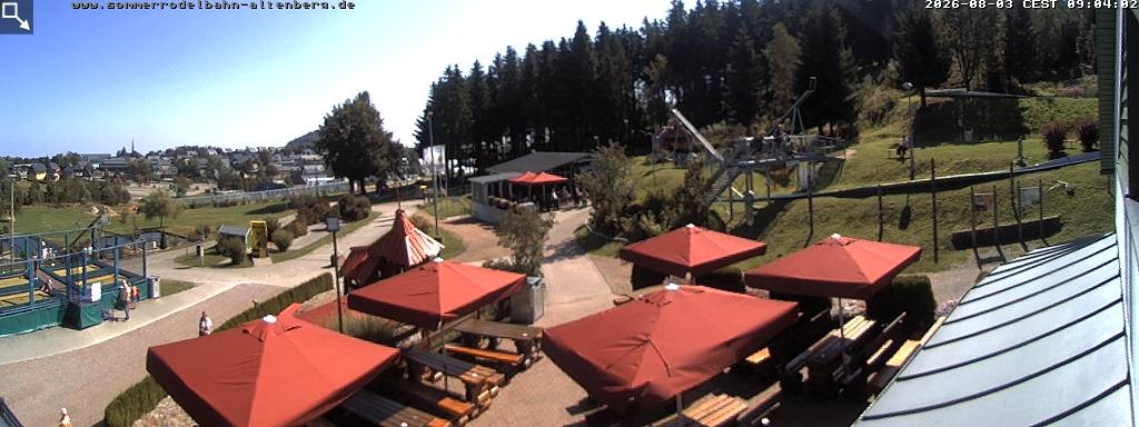 Archiv Foto Altenberg: Webcam Sommerrodelbahn