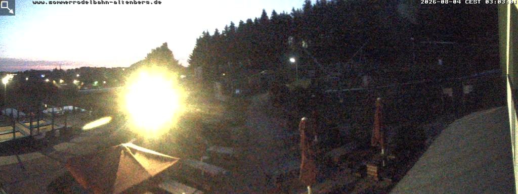Archiv Foto Altenberg: Webcam Sommerrodelbahn
