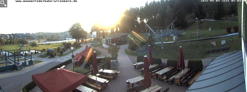 Archiv Foto Altenberg: Webcam Sommerrodelbahn