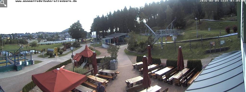 Archiv Foto Altenberg: Webcam Sommerrodelbahn