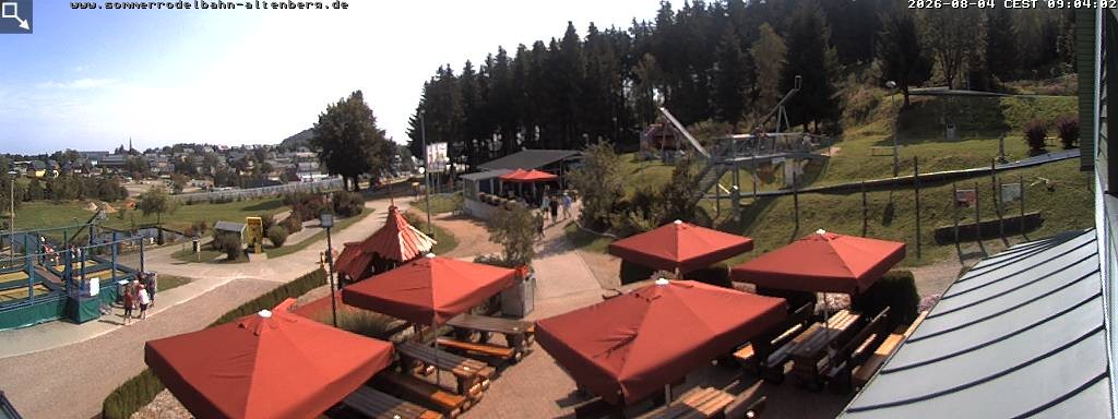 Archiv Foto Altenberg: Webcam Sommerrodelbahn