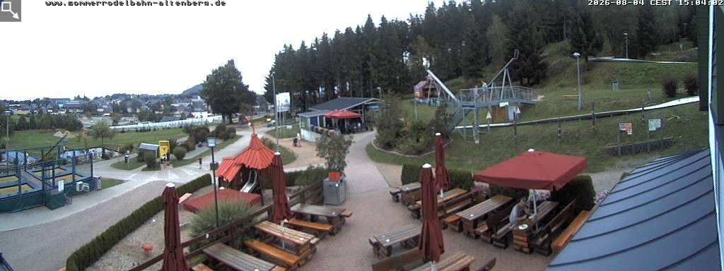 Archiv Foto Altenberg: Webcam Sommerrodelbahn