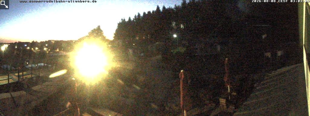 Archiv Foto Altenberg: Webcam Sommerrodelbahn