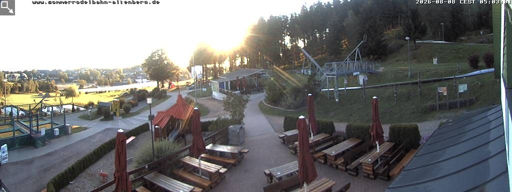 Archiv Foto Altenberg: Webcam Sommerrodelbahn