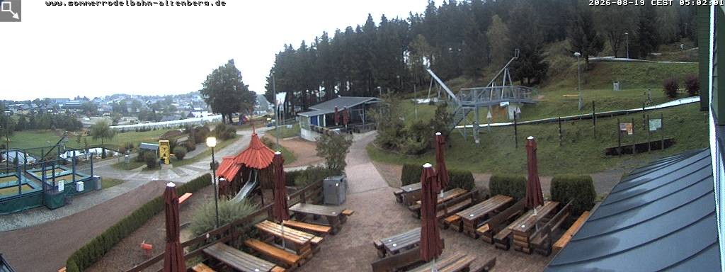 Archiv Foto Altenberg: Webcam Sommerrodelbahn