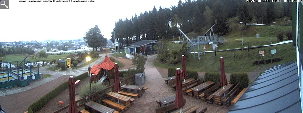 Archiv Foto Altenberg: Webcam Sommerrodelbahn