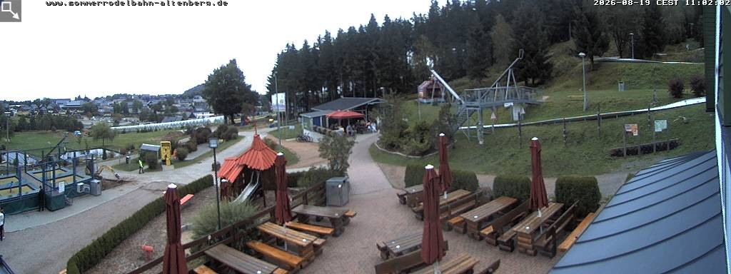 Archiv Foto Altenberg: Webcam Sommerrodelbahn