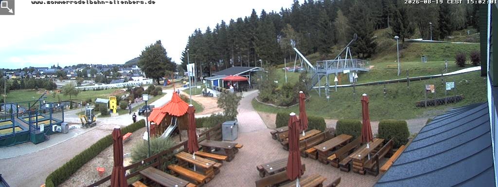 Archiv Foto Altenberg: Webcam Sommerrodelbahn