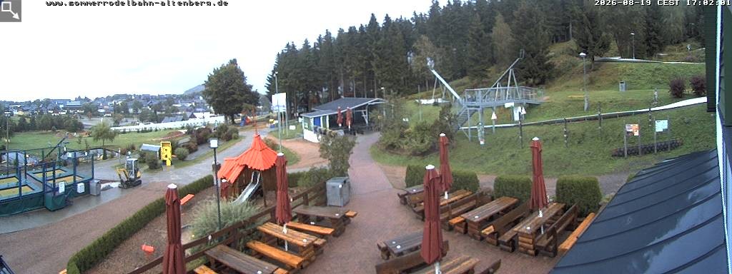 Archiv Foto Altenberg: Webcam Sommerrodelbahn