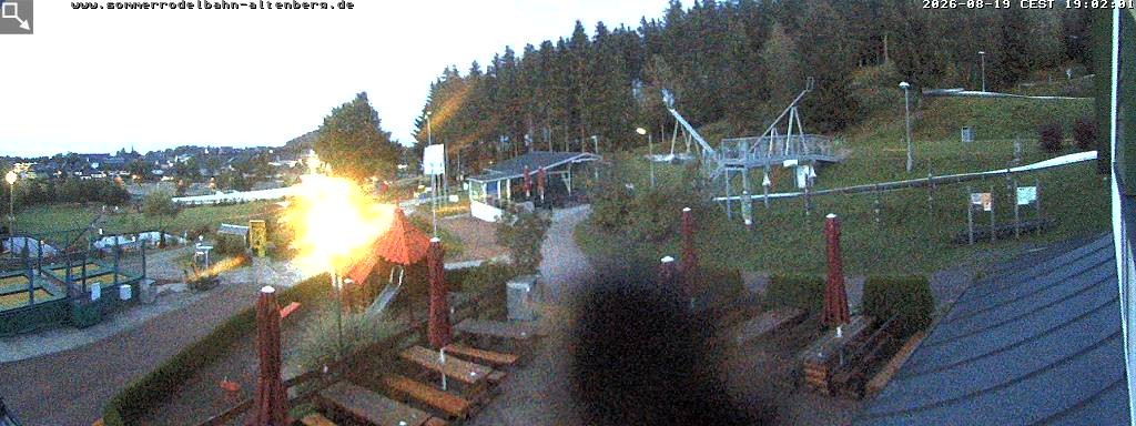 Archiv Foto Altenberg: Webcam Sommerrodelbahn