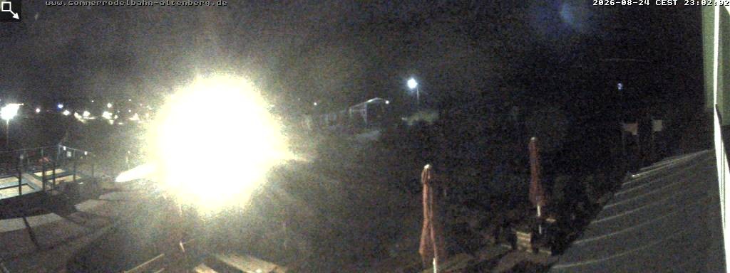 Archiv Foto Altenberg: Webcam Sommerrodelbahn