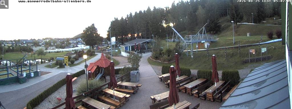 Archiv Foto Altenberg: Webcam Sommerrodelbahn