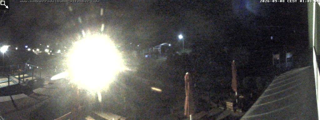 Archiv Foto Altenberg: Webcam Sommerrodelbahn