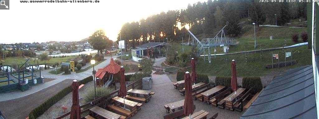 Archiv Foto Altenberg: Webcam Sommerrodelbahn