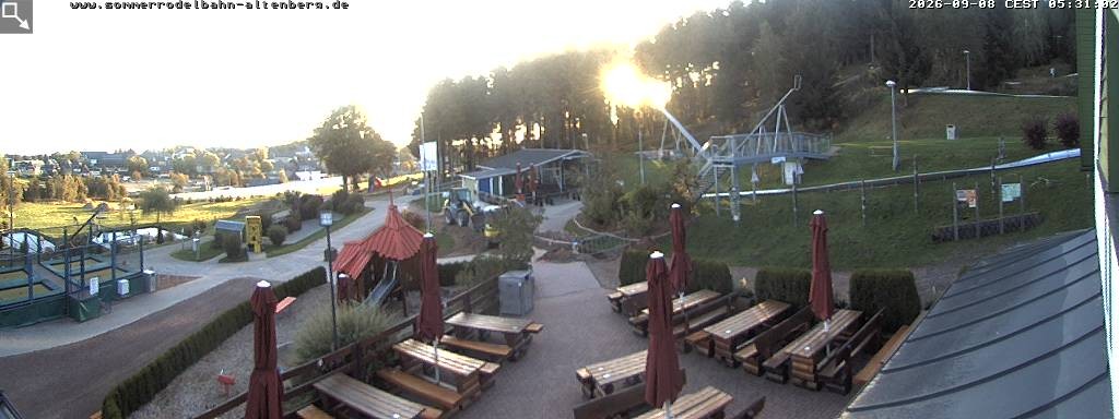 Archiv Foto Altenberg: Webcam Sommerrodelbahn