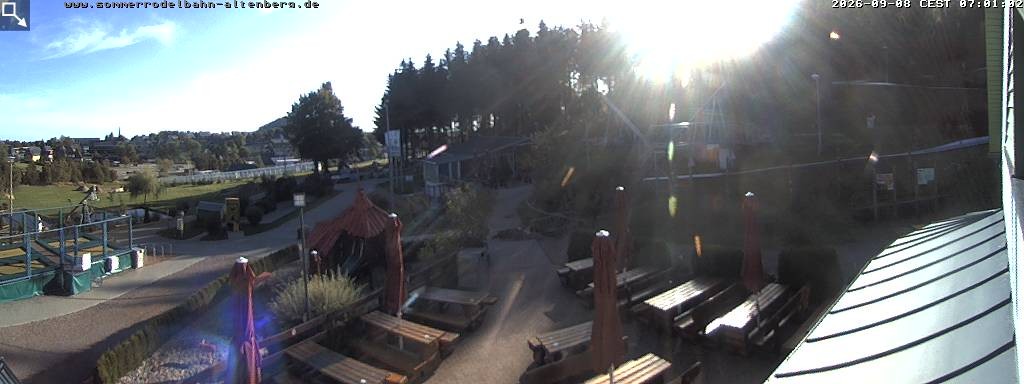 Archiv Foto Altenberg: Webcam Sommerrodelbahn