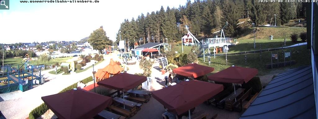 Archiv Foto Altenberg: Webcam Sommerrodelbahn