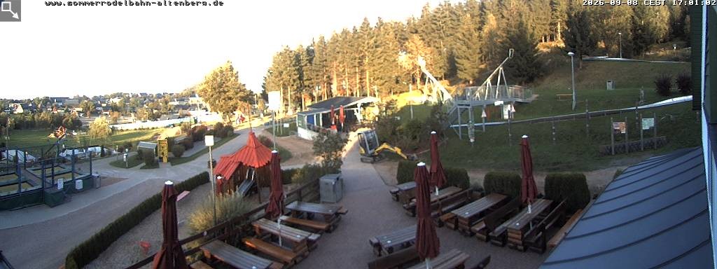 Archiv Foto Altenberg: Webcam Sommerrodelbahn