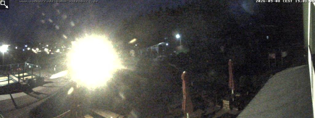 Archiv Foto Altenberg: Webcam Sommerrodelbahn