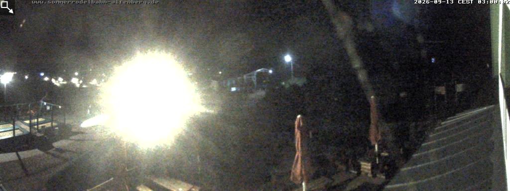 Archiv Foto Altenberg: Webcam Sommerrodelbahn