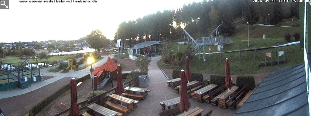 Archiv Foto Altenberg: Webcam Sommerrodelbahn