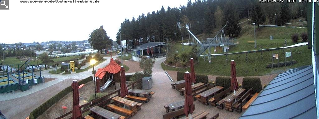 Archiv Foto Altenberg: Webcam Sommerrodelbahn