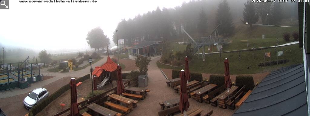 Archiv Foto Altenberg: Webcam Sommerrodelbahn