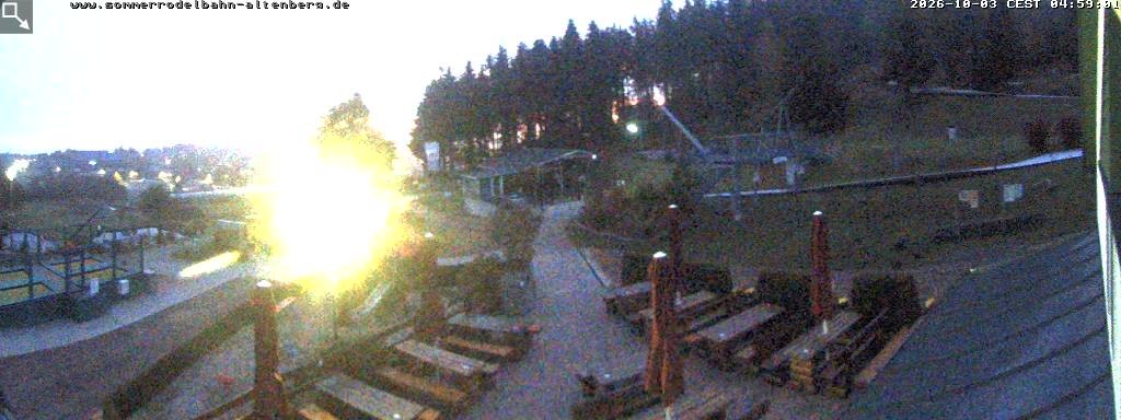 Archiv Foto Altenberg: Webcam Sommerrodelbahn