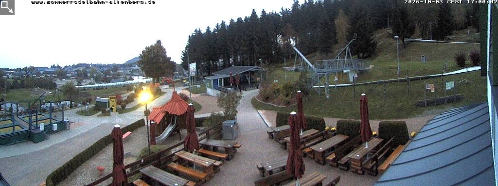 Archiv Foto Altenberg: Webcam Sommerrodelbahn
