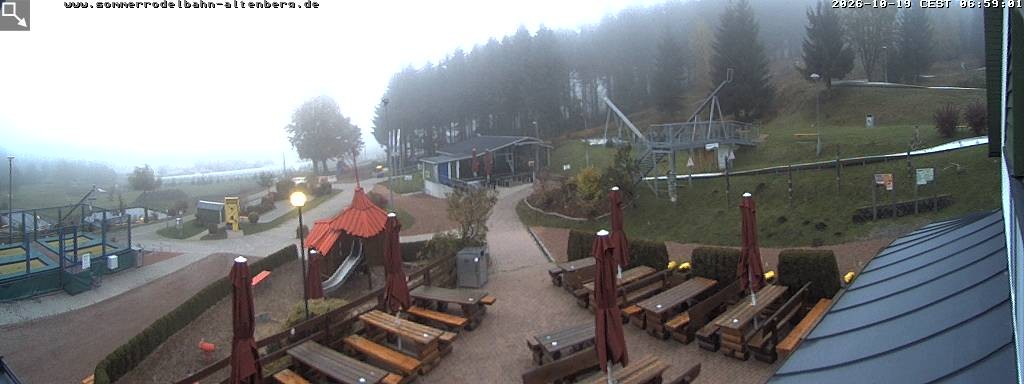 Archiv Foto Altenberg: Webcam Sommerrodelbahn