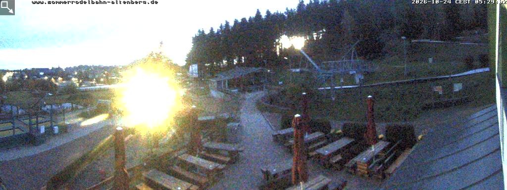 Archiv Foto Altenberg: Webcam Sommerrodelbahn