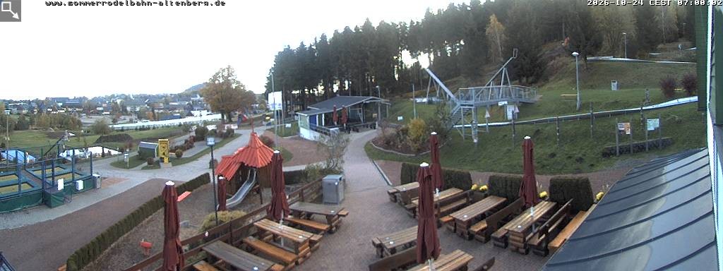 Archiv Foto Altenberg: Webcam Sommerrodelbahn