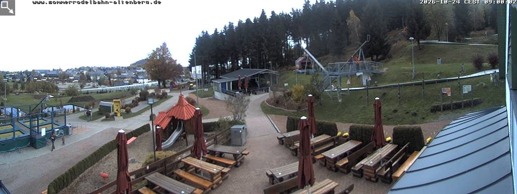 Archiv Foto Altenberg: Webcam Sommerrodelbahn