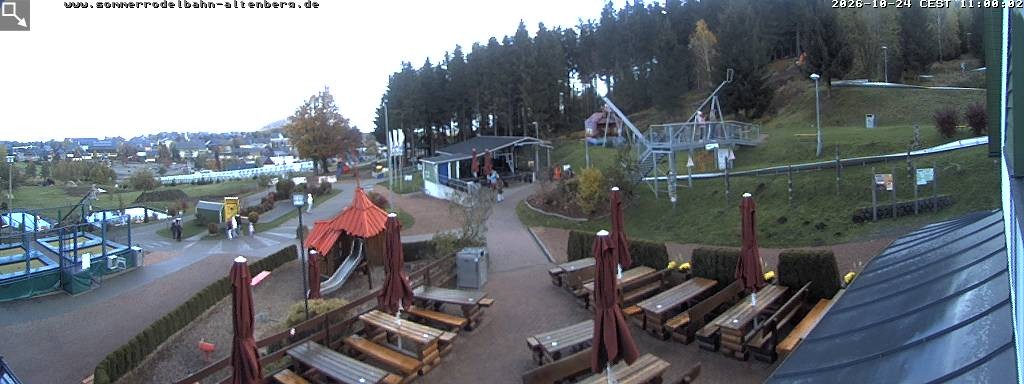 Archiv Foto Altenberg: Webcam Sommerrodelbahn