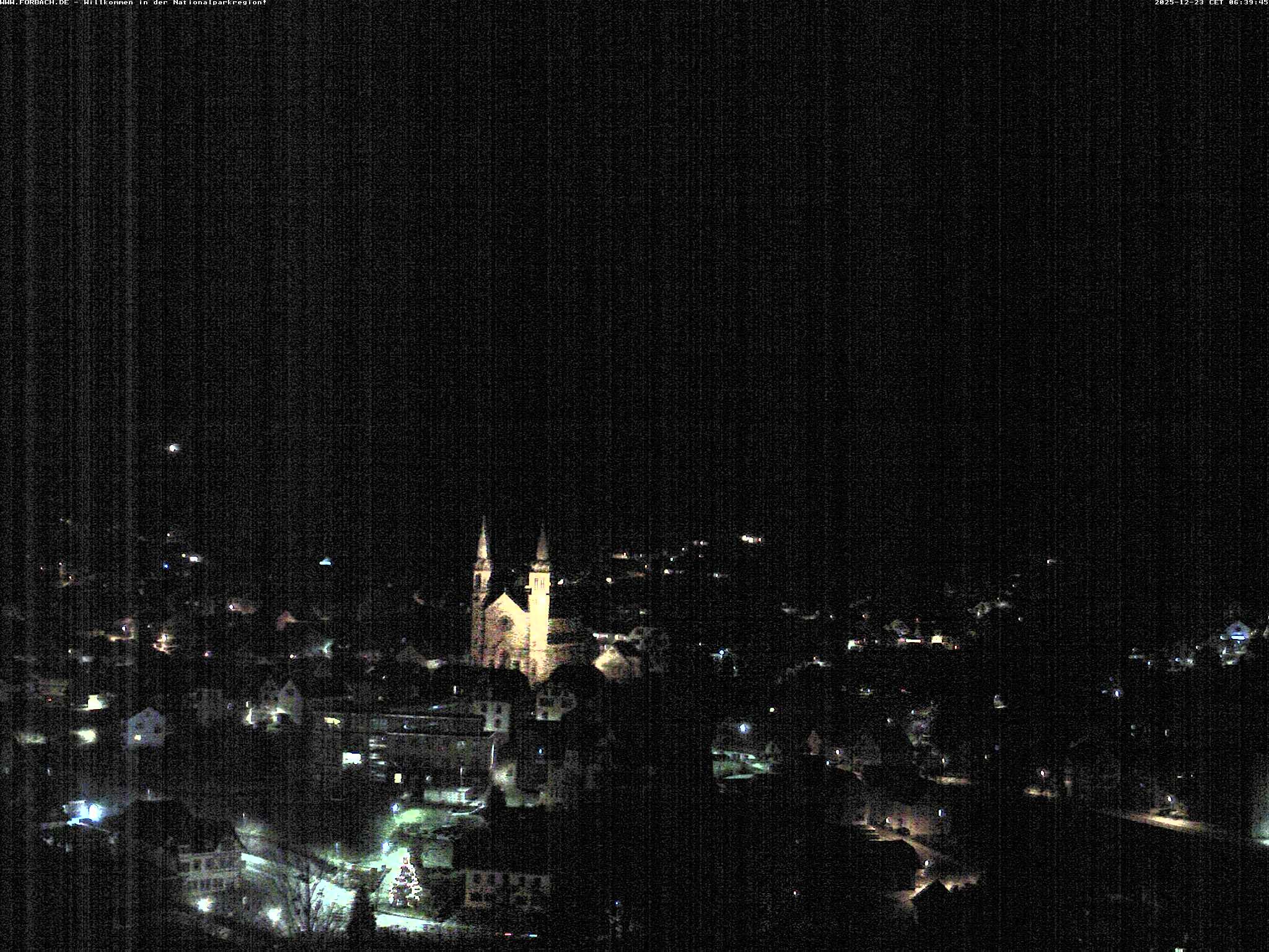 Archiv Foto Webcam Blick auf Forbach im Nordschwarzwald