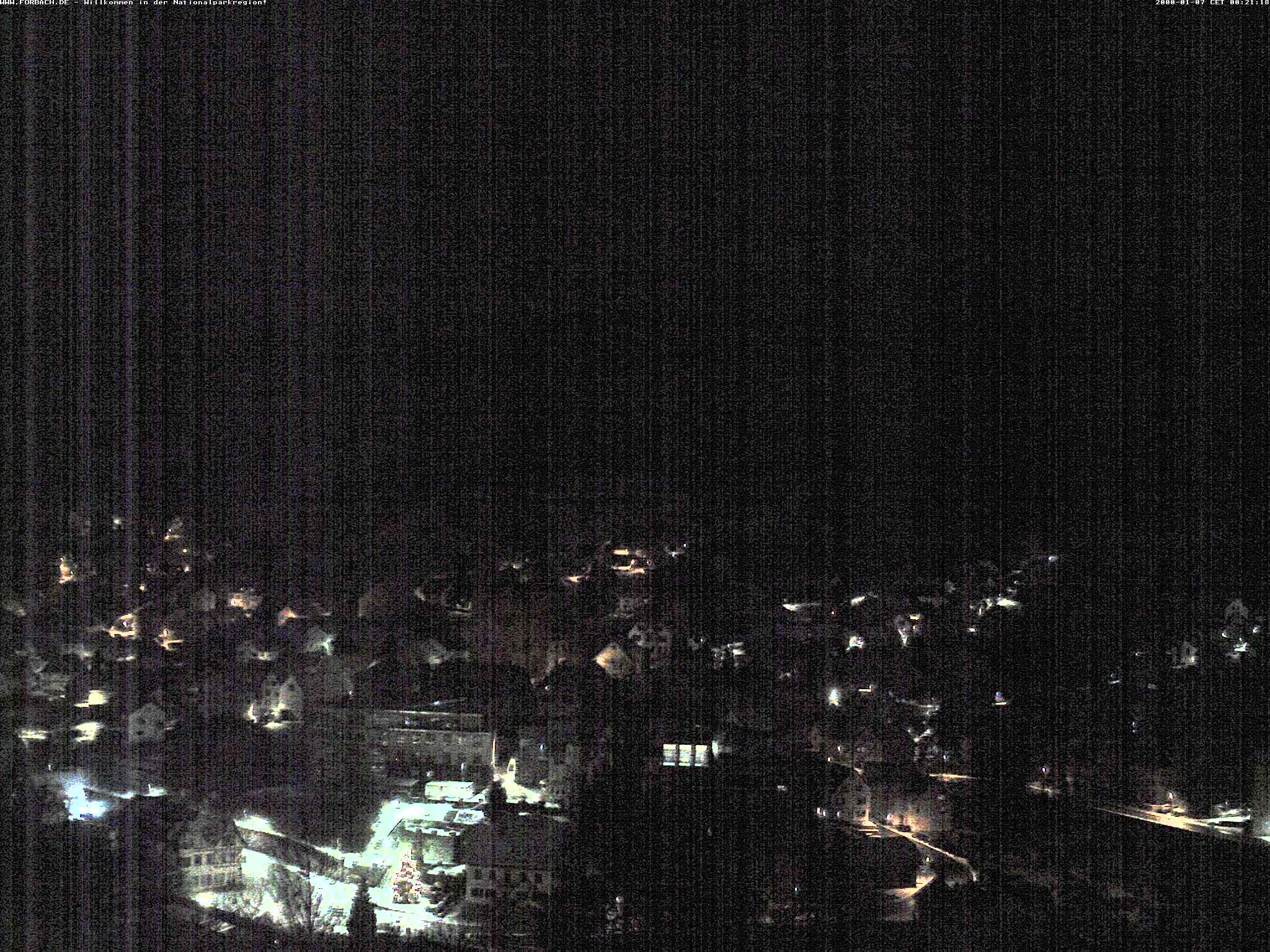 Archiv Foto Webcam Blick auf Forbach im Nordschwarzwald