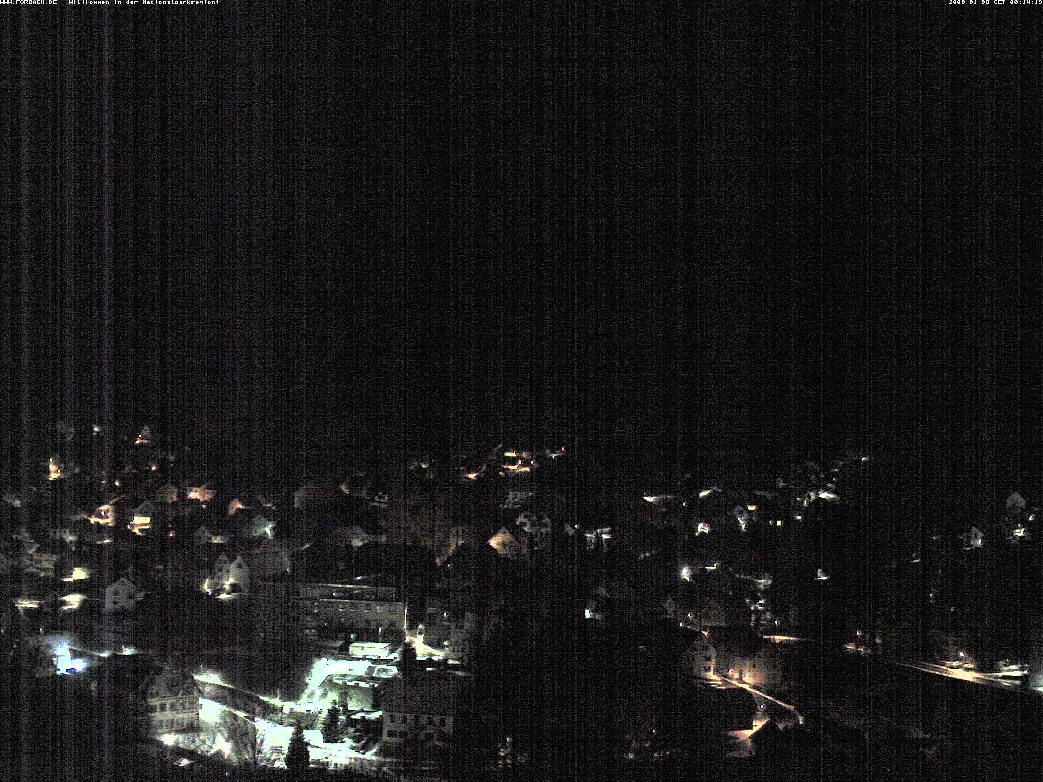 Archiv Foto Webcam Blick auf Forbach im Nordschwarzwald