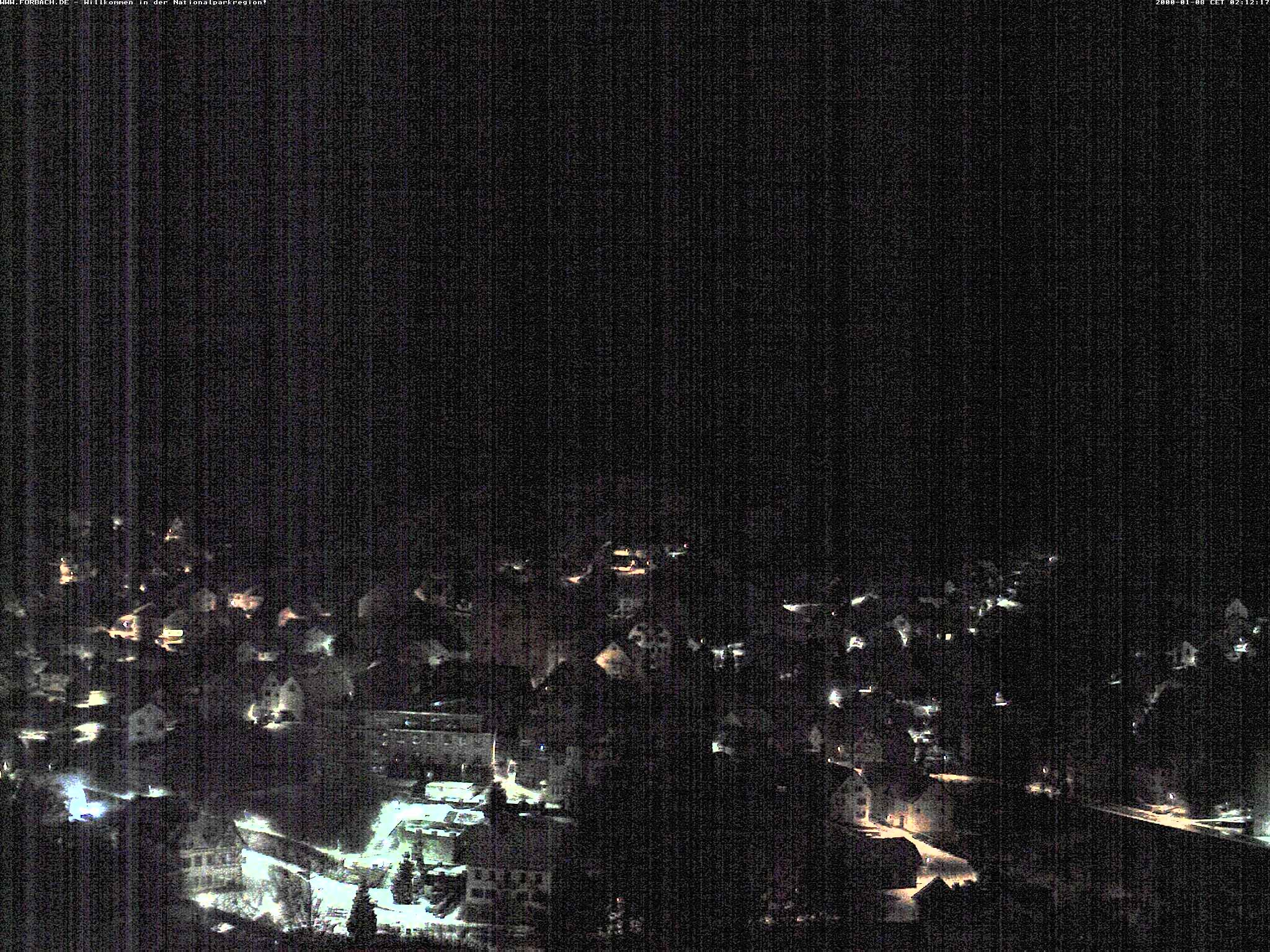 Archiv Foto Webcam Blick auf Forbach im Nordschwarzwald