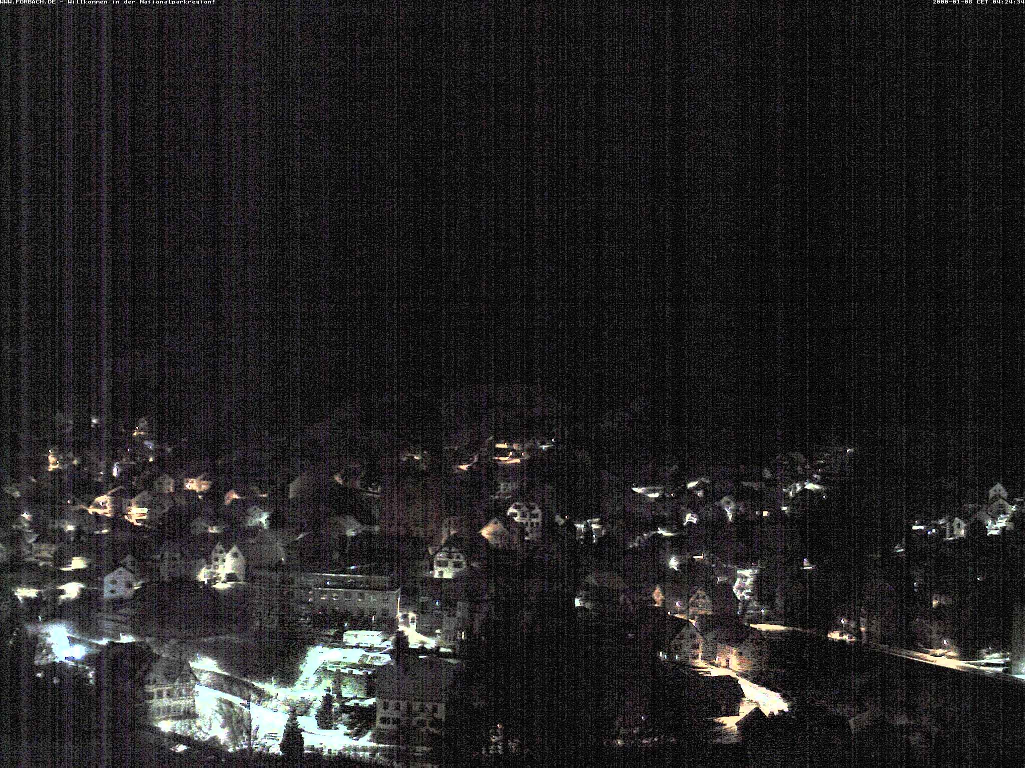 Archiv Foto Webcam Blick auf Forbach im Nordschwarzwald