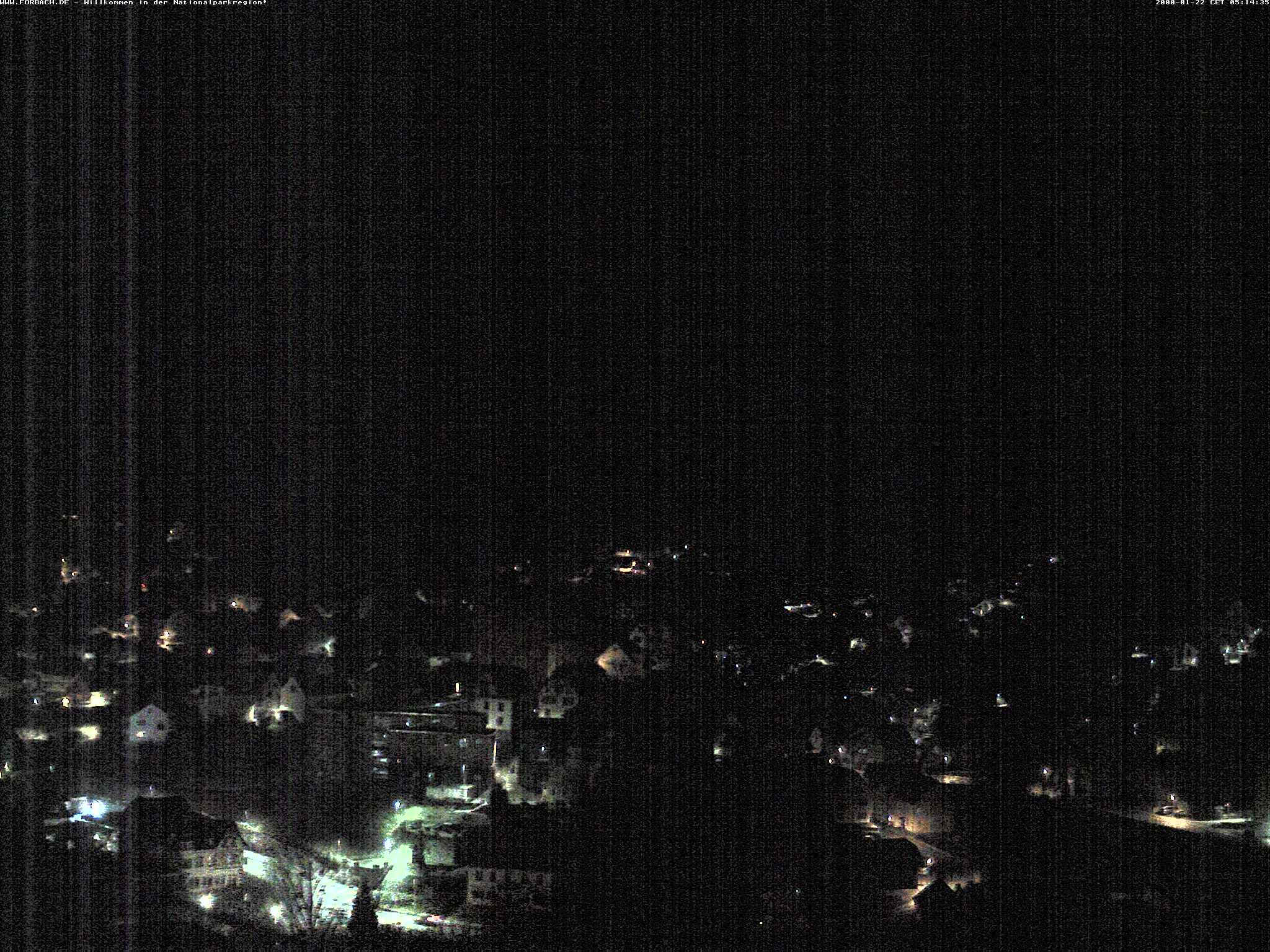 Archiv Foto Webcam Blick auf Forbach im Nordschwarzwald