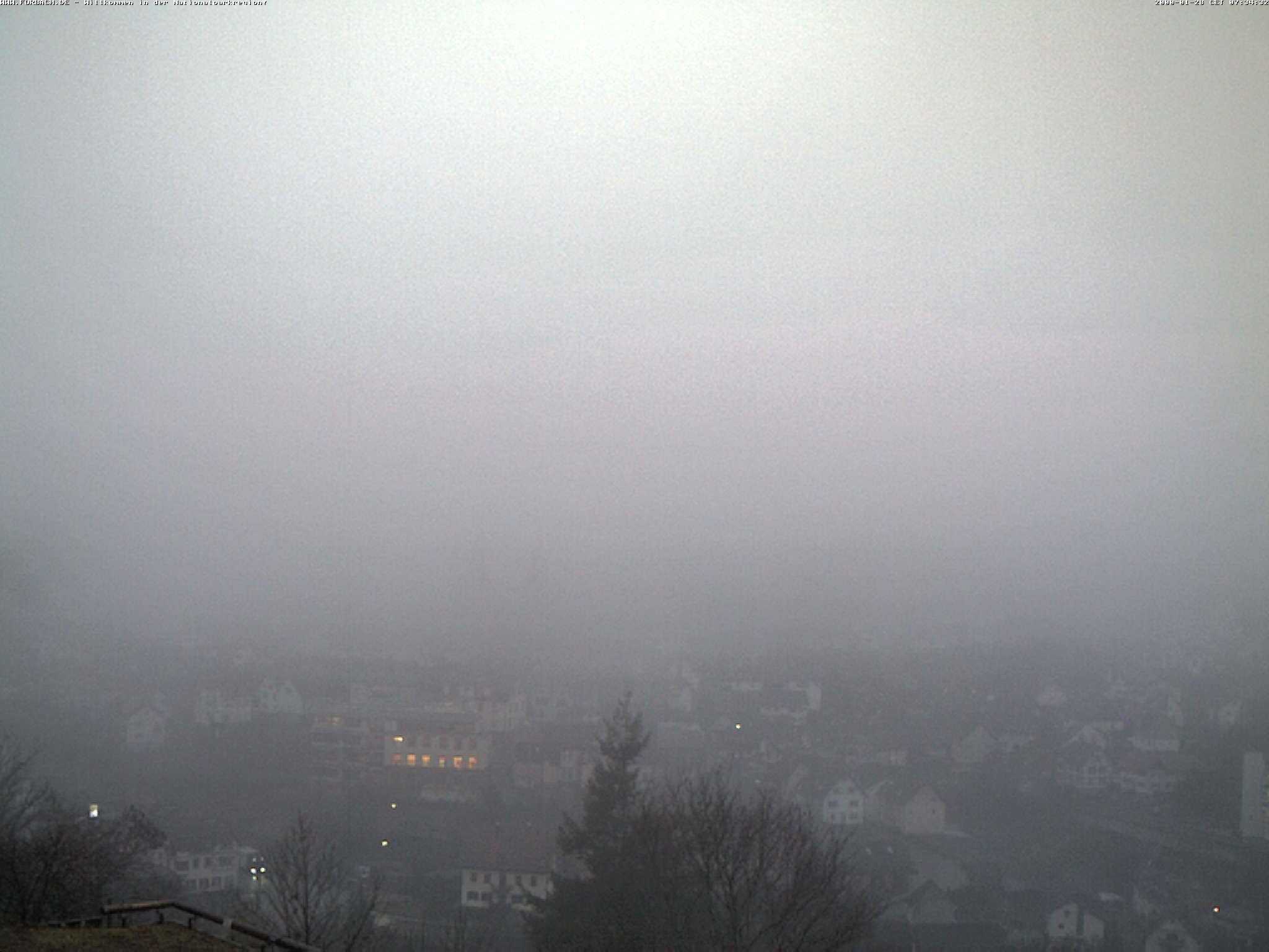 Archiv Foto Webcam Blick auf Forbach im Nordschwarzwald