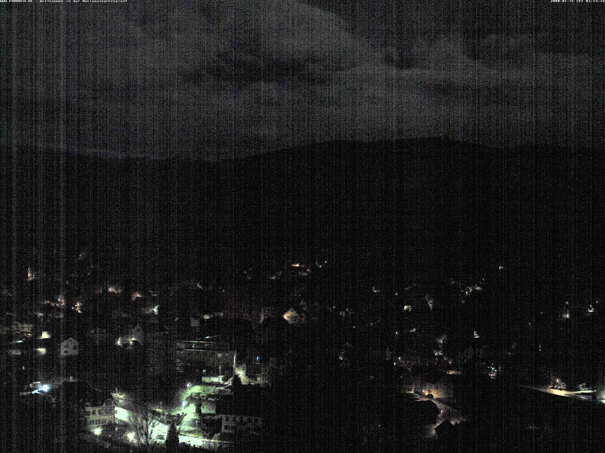 Archiv Foto Webcam Blick auf Forbach im Nordschwarzwald