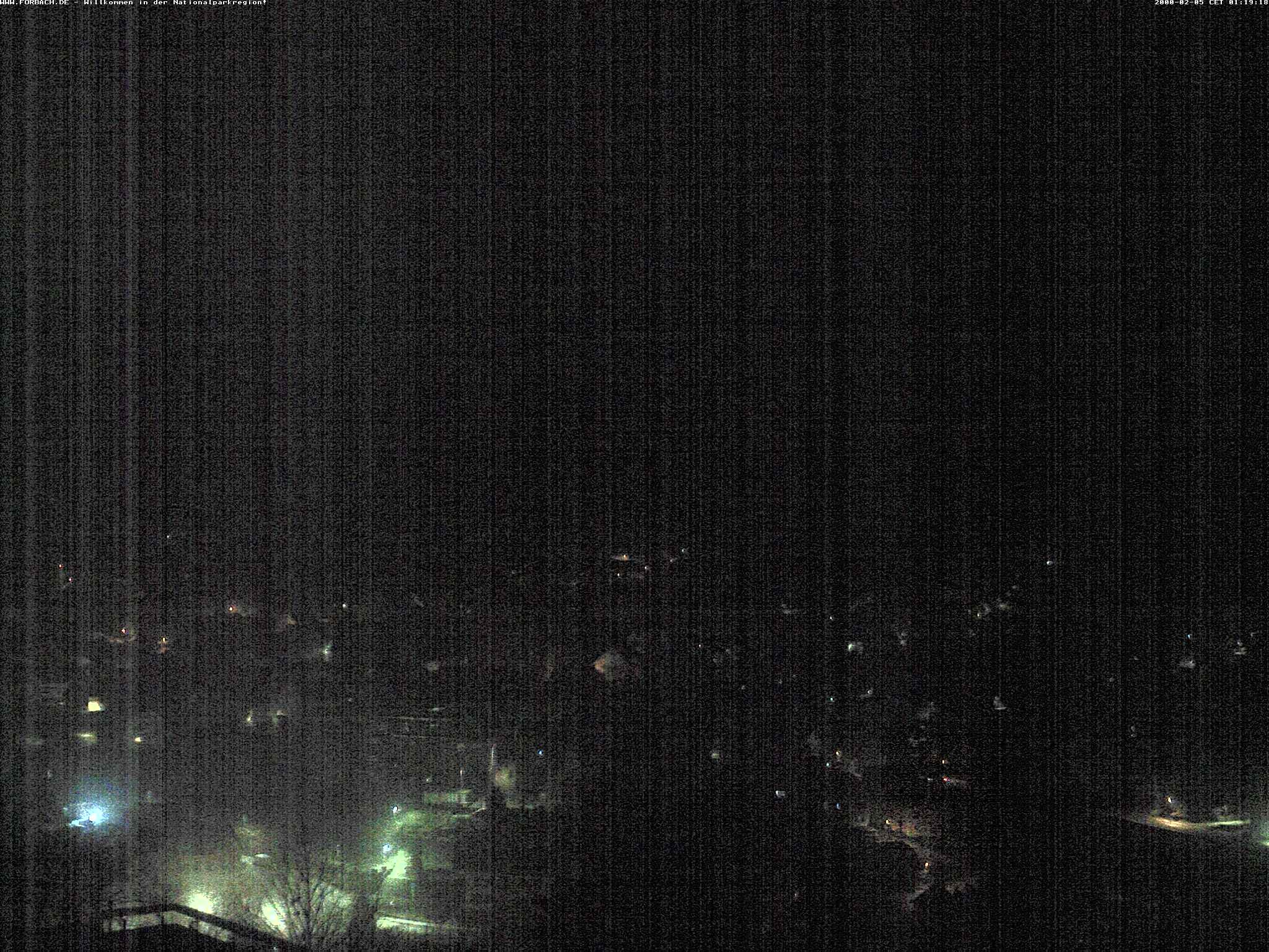 Archiv Foto Webcam Blick auf Forbach im Nordschwarzwald