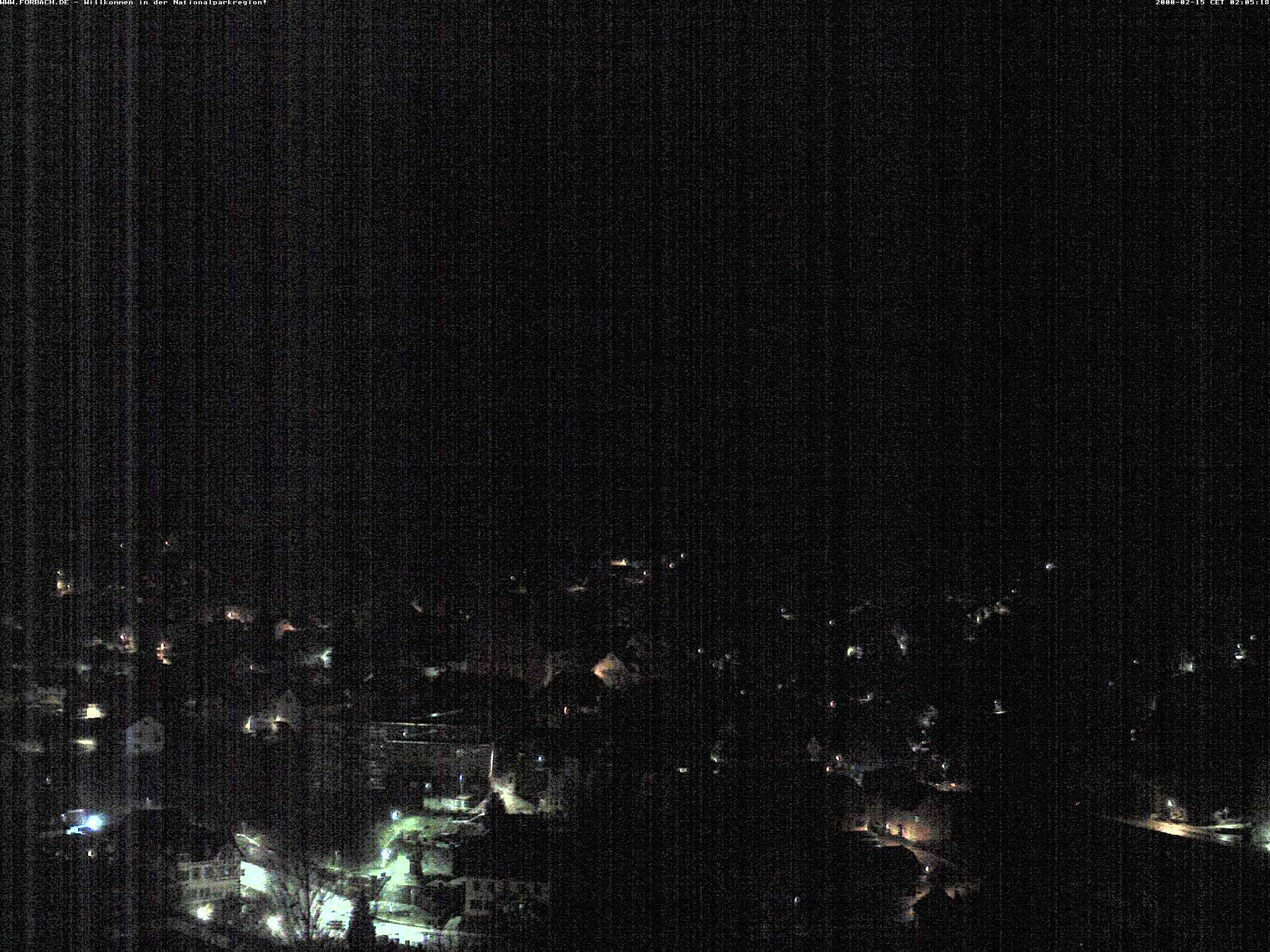 Archiv Foto Webcam Blick auf Forbach im Nordschwarzwald