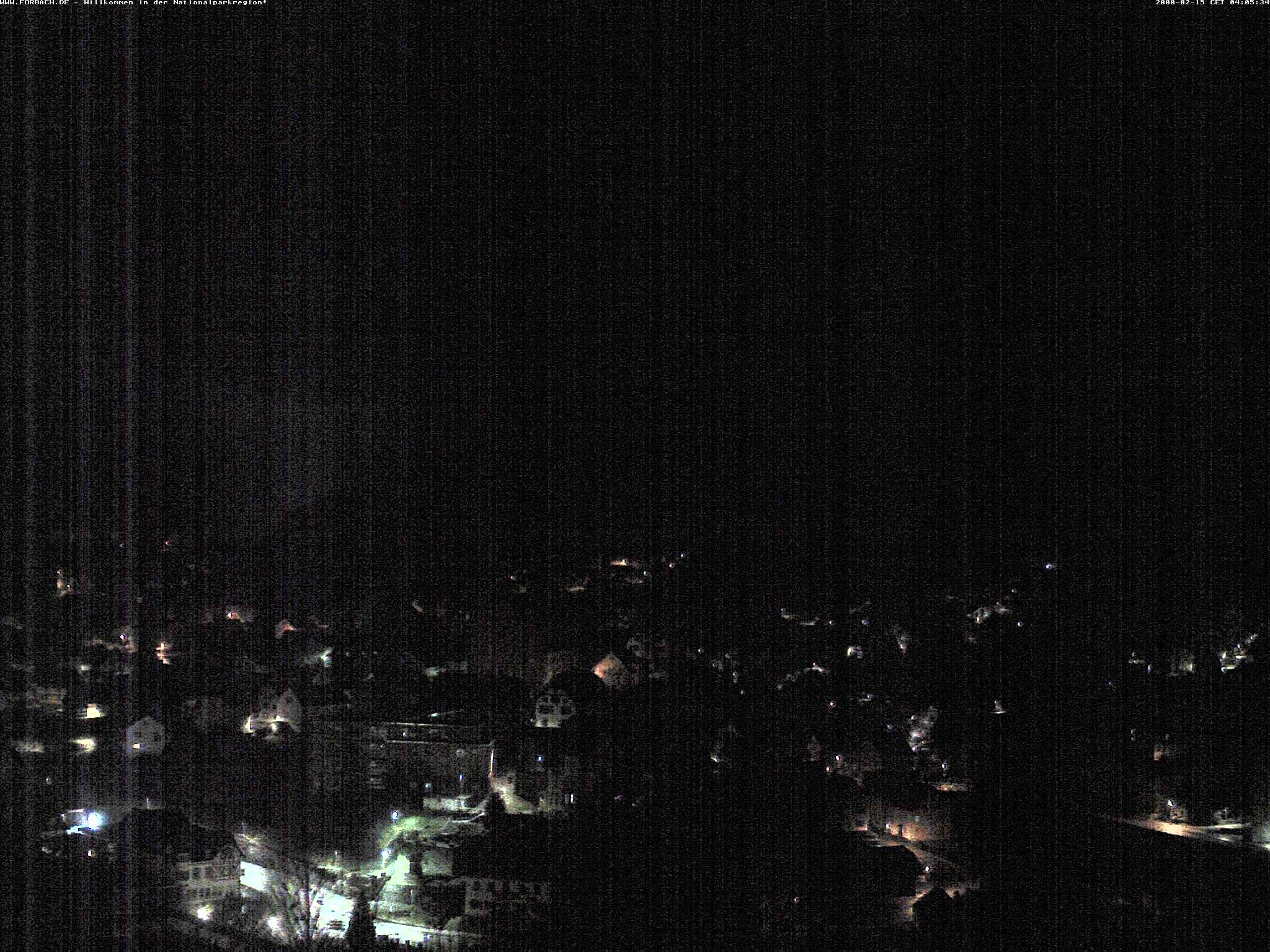 Archiv Foto Webcam Blick auf Forbach im Nordschwarzwald
