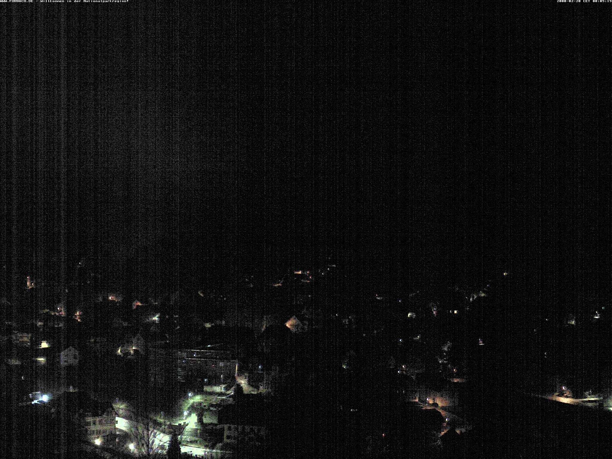 Archiv Foto Webcam Blick auf Forbach im Nordschwarzwald