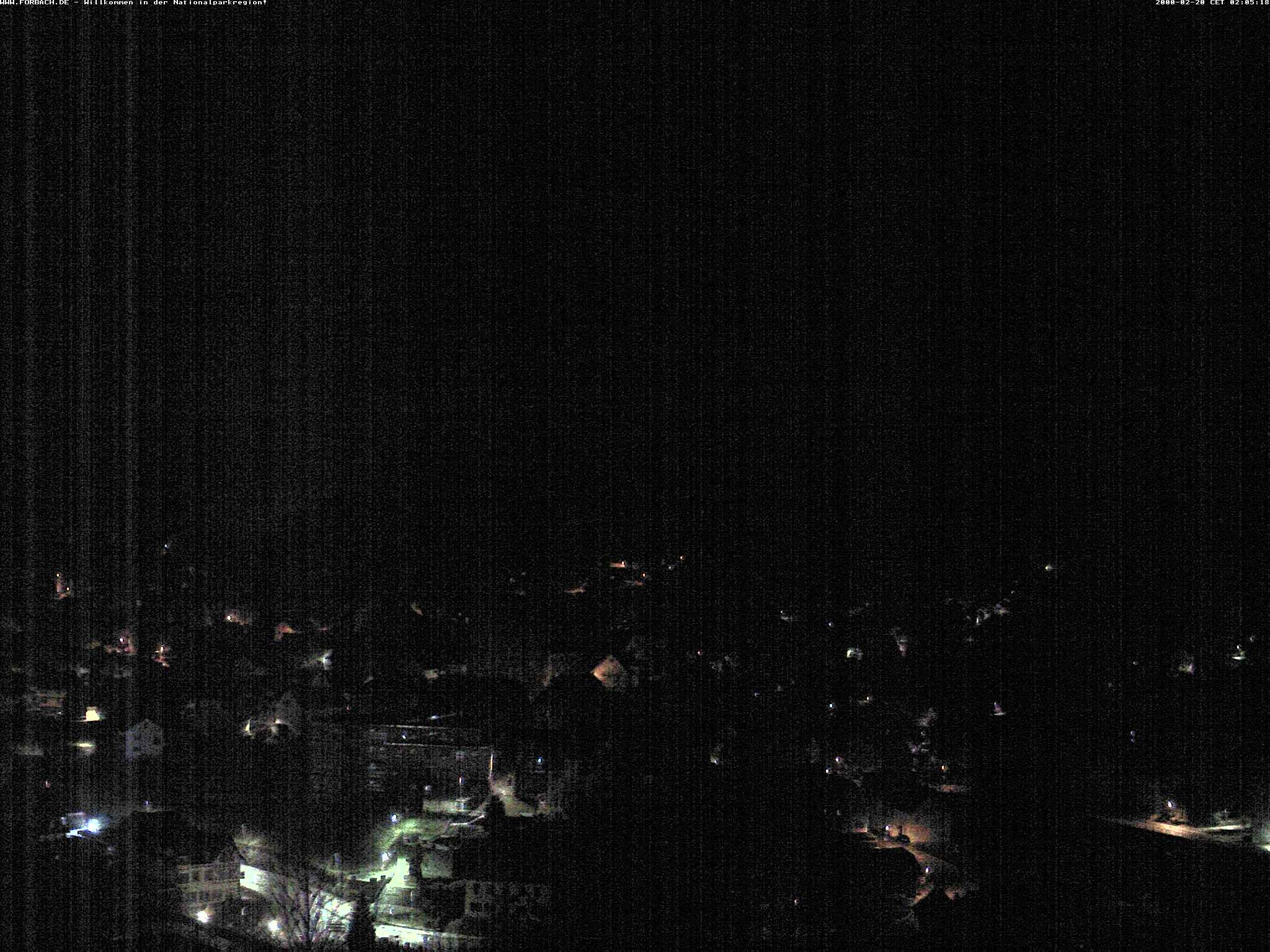 Archiv Foto Webcam Blick auf Forbach im Nordschwarzwald